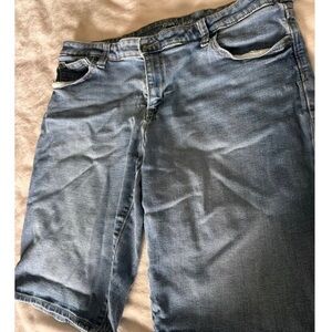 Men's Blue Denim Shorts